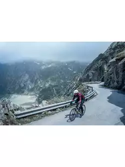 ROGELLI PESARA geaca de ciclism de iarna, claret