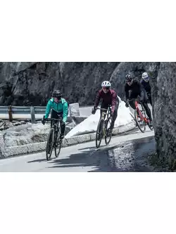 ROGELLI PESARA geaca de ciclism de iarna, turcoaz