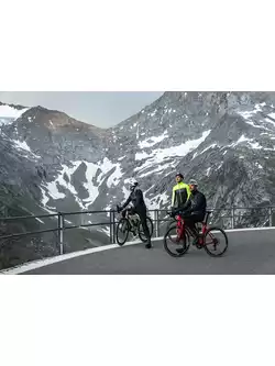 Rogelli ATTQ geaca de ciclism de iarna pentru barbati, negru și gri
