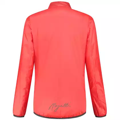 Rogelli ESSENTIAL jachetă de ploaie pentru ciclism pentru femei, coral