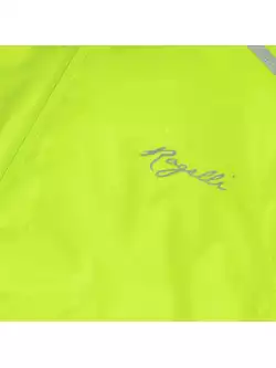 Rogelli ESSENTIAL jachetă de ploaie pentru ciclism pentru femei, fluor 