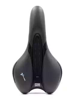 SELLEROYAL RESPIRO SOFT ATHLETIC scaun de bicicletă 45°, negru