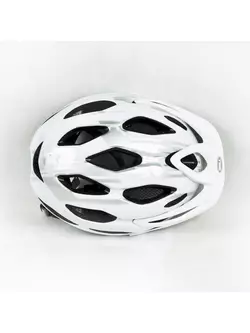 BELL INDY - casca de bicicleta, alba si argintie