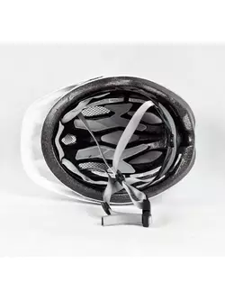 BELL INDY - casca de bicicleta, alba si argintie