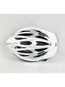 BELL PRESIDIO - casca de bicicleta, alb si argintiu / sprawl