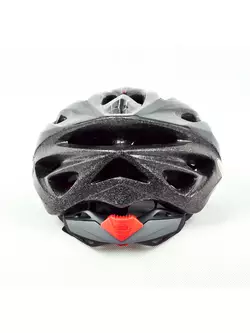 BELL SOLAR - casca de bicicleta, neagra si rosu