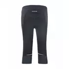 COLANT ICONIC NEWLINE FEATHER GENUNCHI 11432-184 - pantaloni scurți alergare 3/4 pentru bărbați, culoare: negru