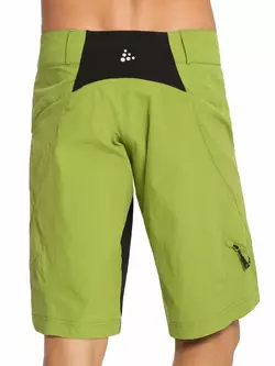 CRAFT ACTIVE BIKE - pantaloni scurți pentru ciclism bărbați 1900700-2643, culoare: verde