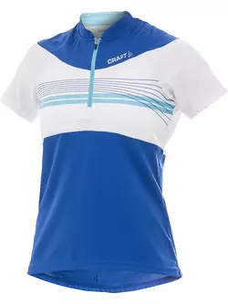 CRAFT ACTIVE BIKE - tricou de ciclism dama 1901942-2345, culoare: alb si albastru