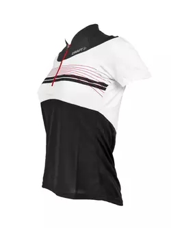 CRAFT ACTIVE BIKE - tricou de ciclism dama 1901942-9900, culoare: alb si negru