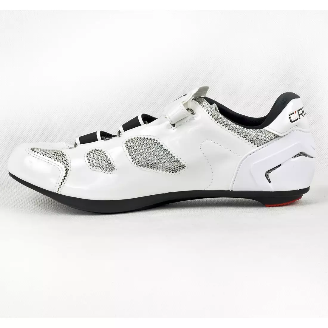 CRONO CLONE NYLON - pantofi de ciclism rutier - culoare: Alb