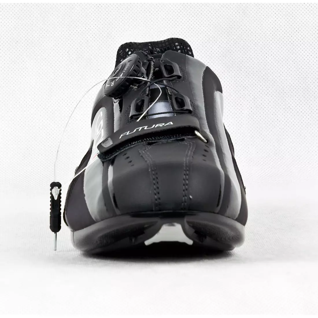 CRONO FUTURA NYLON - pantofi de ciclism rutier - culoare: Negru