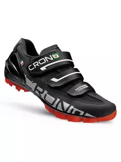 CRONO GAVIA NYLON - Pantofi de ciclism MTB - culoare: Negru
