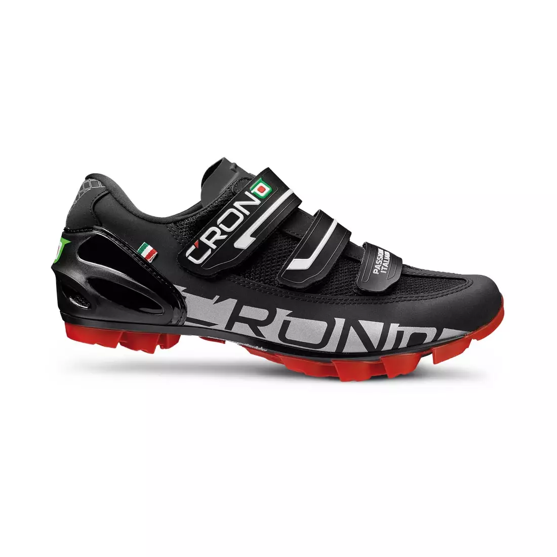CRONO GAVIA NYLON - Pantofi de ciclism MTB - culoare: Negru
