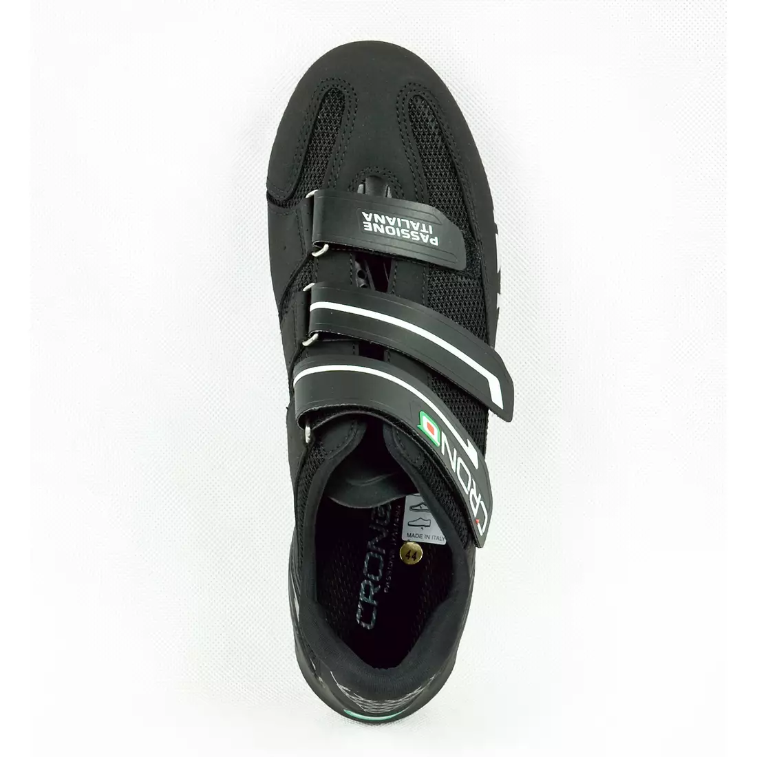 CRONO PERLA NYLON - pantofi de ciclism rutier - culoare: Negru