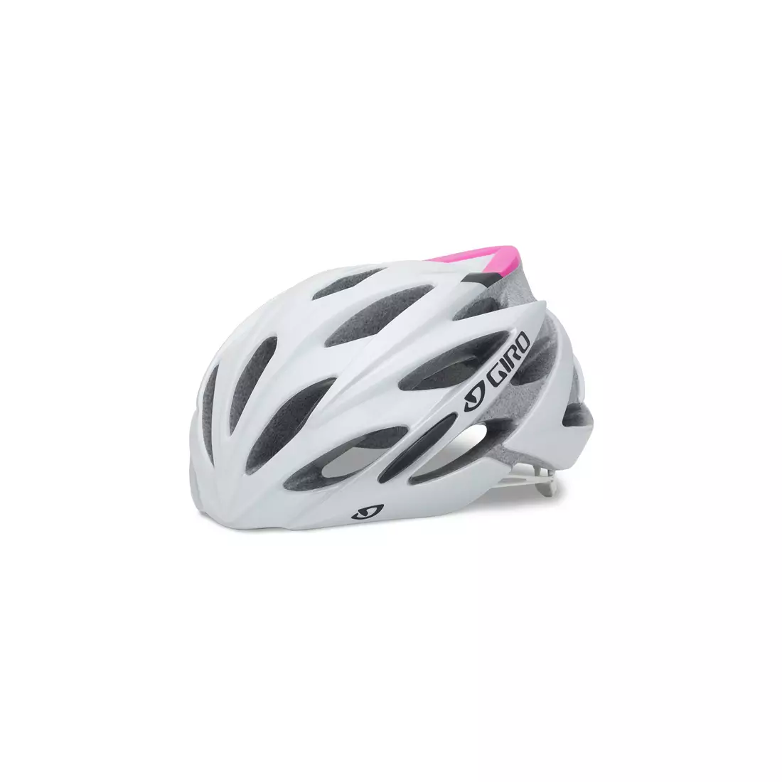 Casca de bicicleta dama GIRO SONNET, alb si roz