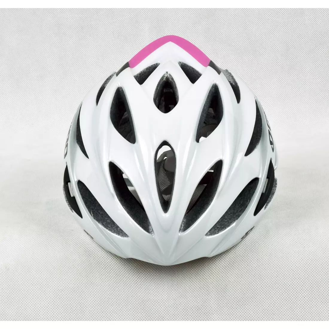 Casca de bicicleta dama GIRO SONNET, alb si roz