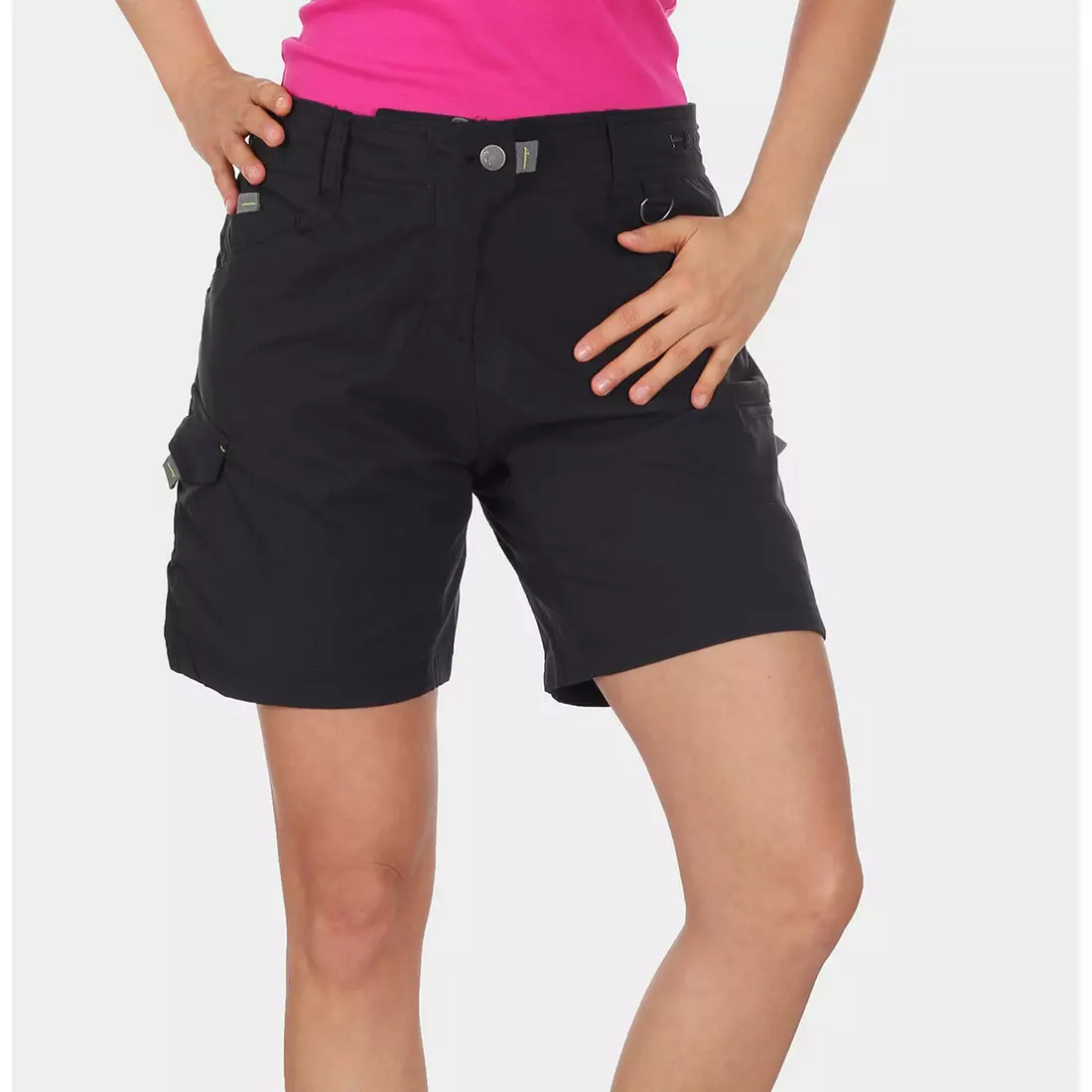 DARE2B Alighted Short damă pantaloni scurți de ciclism DWJ058-800, culoare: negru
