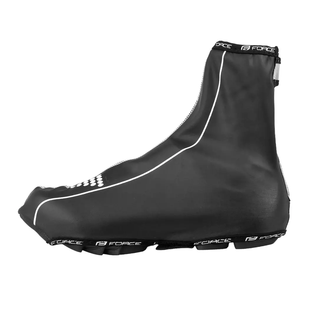 FORCE PU DRY - 90600 - Huse pentru pantofi MTB, rezistente la ploaie