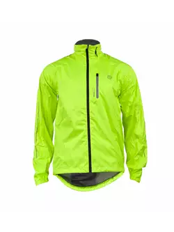 Jacheta de ciclism DARE2B, rezistenta la ploaie, JACKET CALIBER DMW095 - fluor