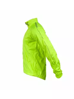 Jacheta de ciclism DARE2B, rezistenta la ploaie, JACKET CALIBER DMW095 - fluor