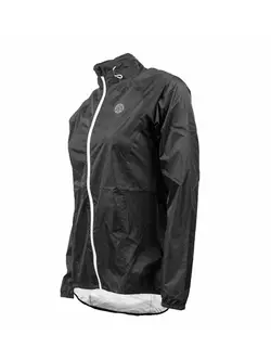 Jachetă de ploaie pentru ciclism pentru femei DARE2B Evident DWW096-800, culoare: negru