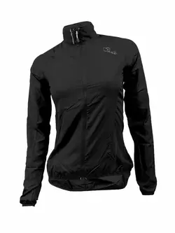 Jachetă de vânt pentru ciclism pentru femei DARE2B Blighted Windshell DWL106-800, Culoare: Negru