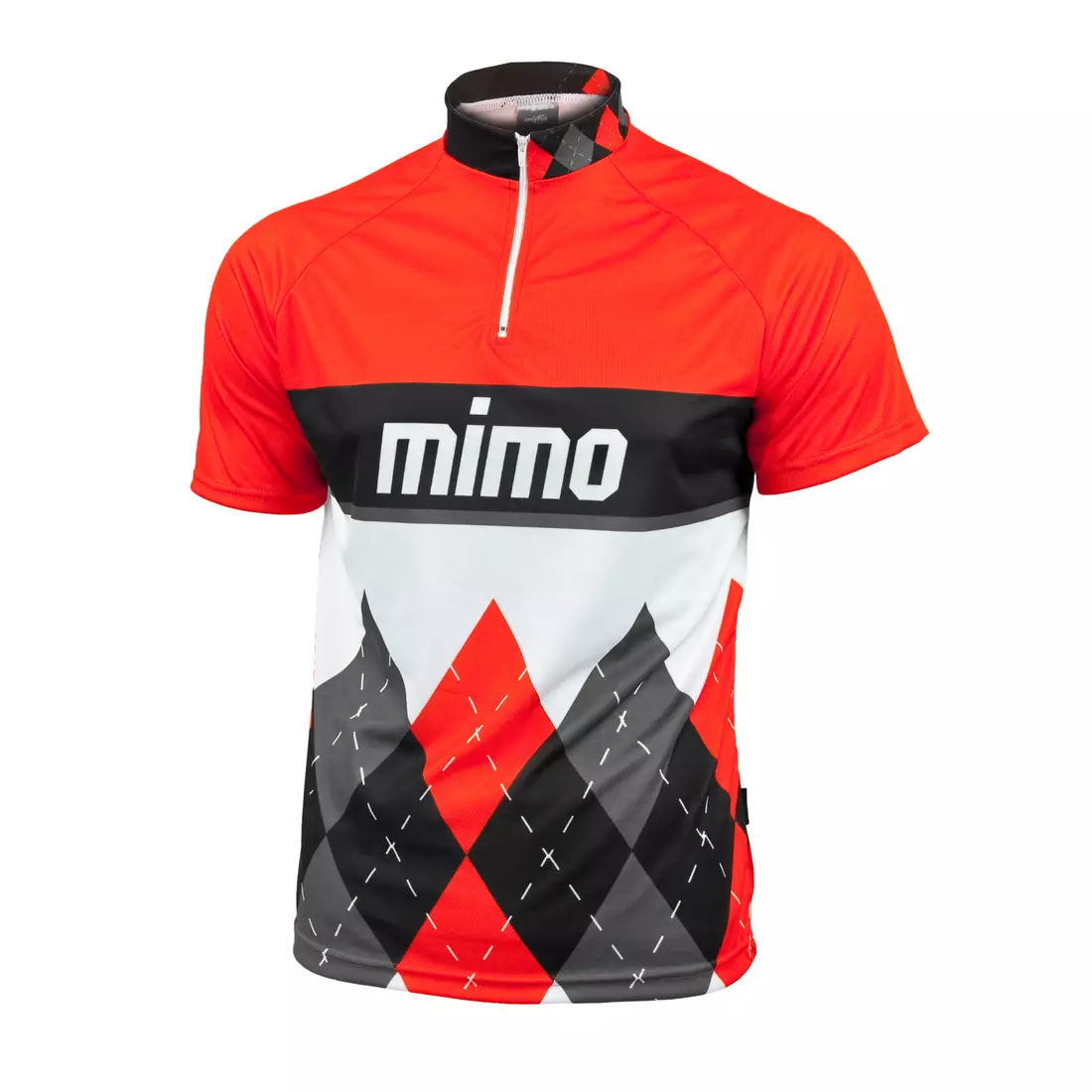 MikeSPORT DESIGN - HOF - Tricou de ciclism MTB, culoare: roșu