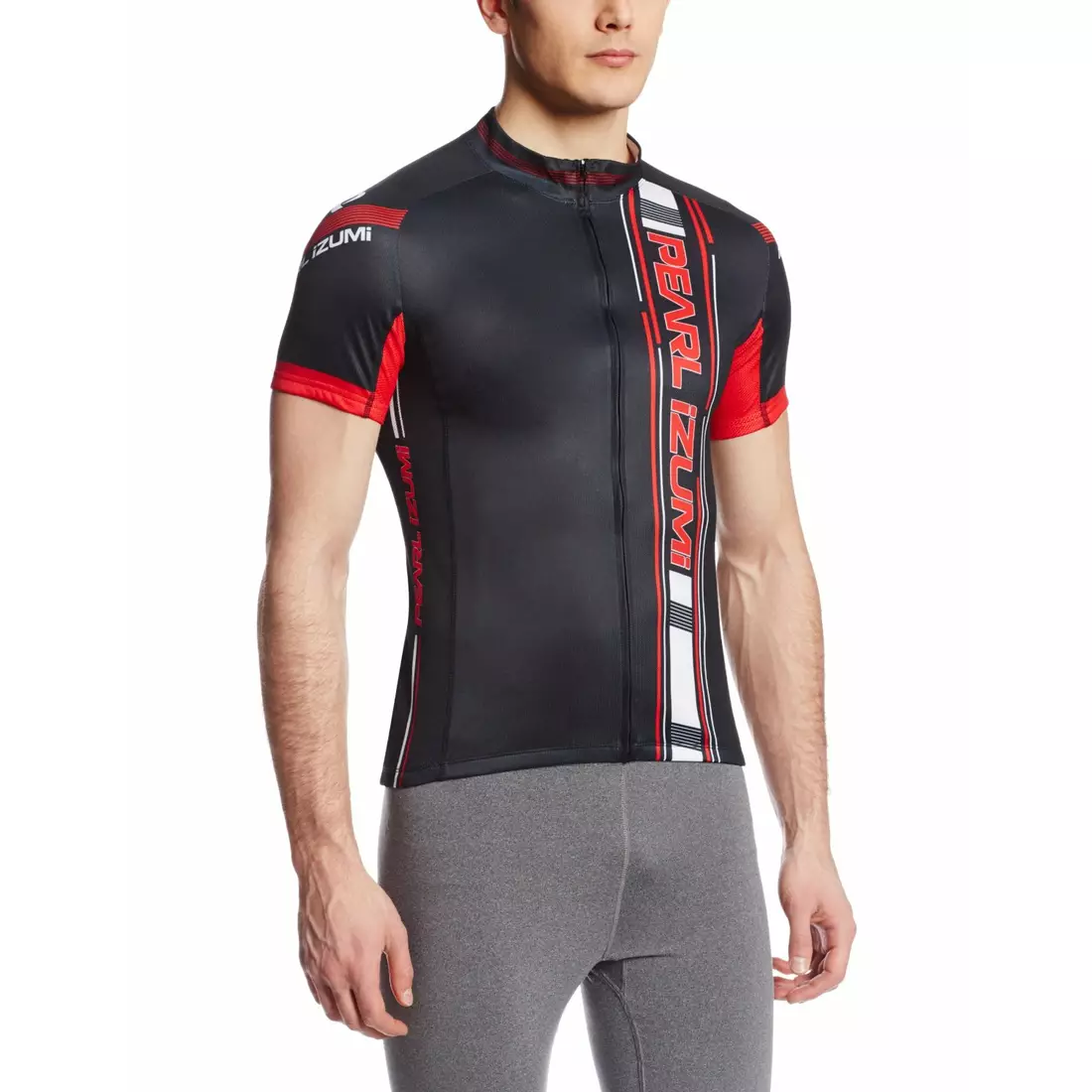 PEARL IZUMI - 11121371-4IR ELITE LTD - tricou de ciclism pentru bărbați, culoare: negru și roșu