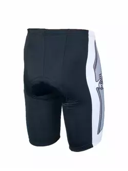 Pantaloni scurți de ciclism MikeSPORT DESIGN BODY, alb