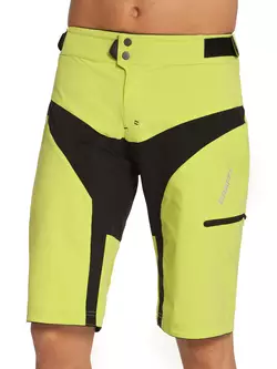Pantaloni scurți pentru ciclism CRAFT Trail Bike Shorts pentru bărbați 1902632-2645, culoare: verde