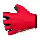 ROGELLI BELCHER - mănuși roșii de ciclism