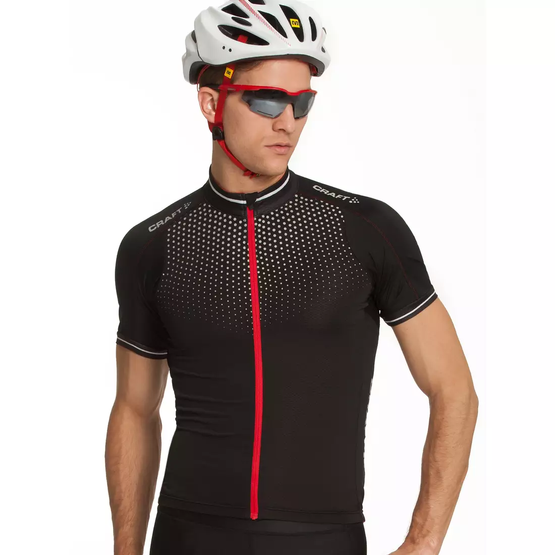 Tricou de ciclism pentru bărbați CRAFT Performance Glow 1902581-9430