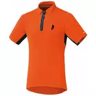 Tricou de ciclism pentru bărbați SHIMANO POLO, portocaliu CWJSTSMS31ME