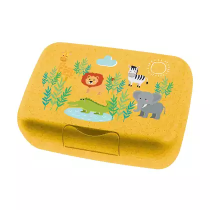 Koziol Candy L Africa cutie de prânz pentru copii, galben