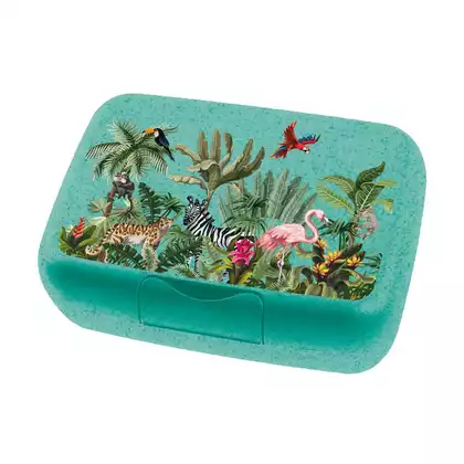 Koziol Candy L Jungle lunchbox pentru copii, turcoaz