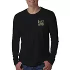 WTB ADVENTURE tricou cu maneca lunga pentru barbati, negru