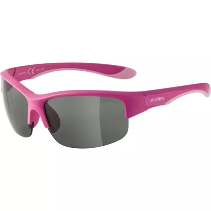 ALPINA JUNIOR FLEXXY YOUTH HR copii ochelari ciclism/sport, pink matt
