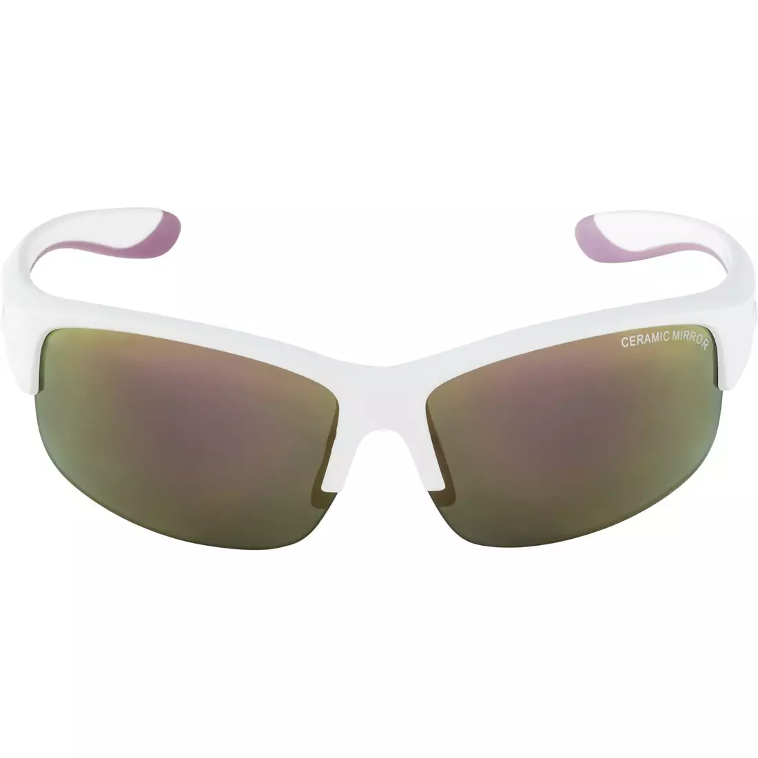ALPINA JUNIOR FLEXXY YOUTH HR copii ochelari ciclism/sport, white-purple matt
