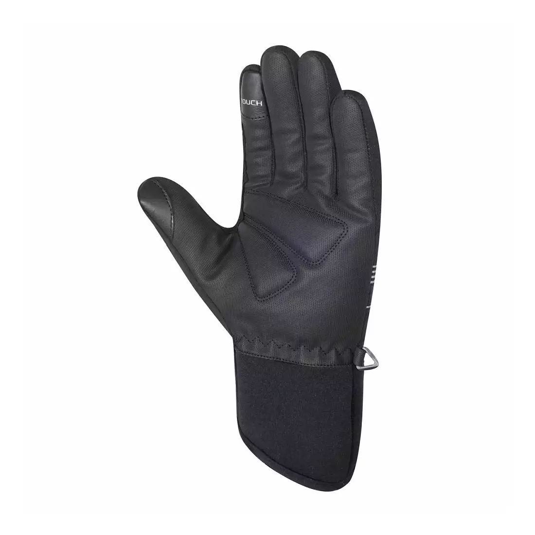 CHIBA mănuși de ciclism de iarnă RAIN PRO, Primaloft black-fluo 3120122