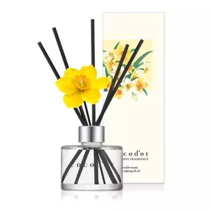 COCODOR difuzor de aromă cu bețișoare daffodil, english pearfree 120 ml