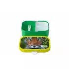 Mepal Campus Animal Planet Tiger pentru copii lunchbox, verde galben