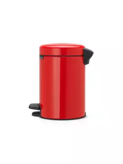 BRABANTIA Newicon coș de gunoi cu pedală 3L, roșu
