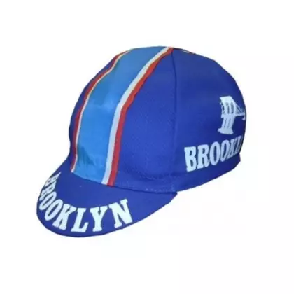 APIS PROFI BROOKLYN șapcă de ciclism cu vizor albastru