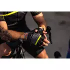 Rogelli HERO II mănuși de ciclism, negru-fluor