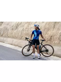 Tricou femei Rogelli pentru ciclism AURORA albastru
