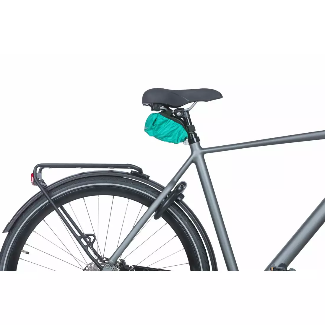 BASIL DISCOVERY 365D SADDLE BAG S geantă de șa pentru bicicletă 0,5 L, black melee