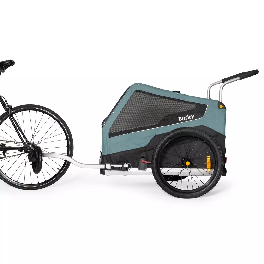 BURLEY TAIL BARK RANGER XL remorca de bicicleta pentru curea, albastra si neagra