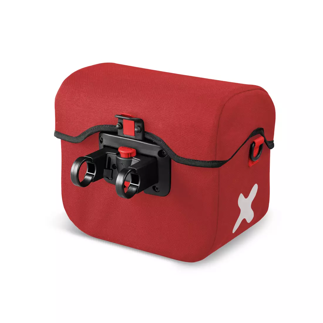 EXTRAWHEEL HANDY PREMIUM CORDURA XL geanta pentru ghidon de bicicleta, roșu 7,5 L