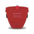 EXTRAWHEEL RIDER PREMIUM CORDURA sacoa de bicicleta pentru portbagaj, roșu 2x15 L